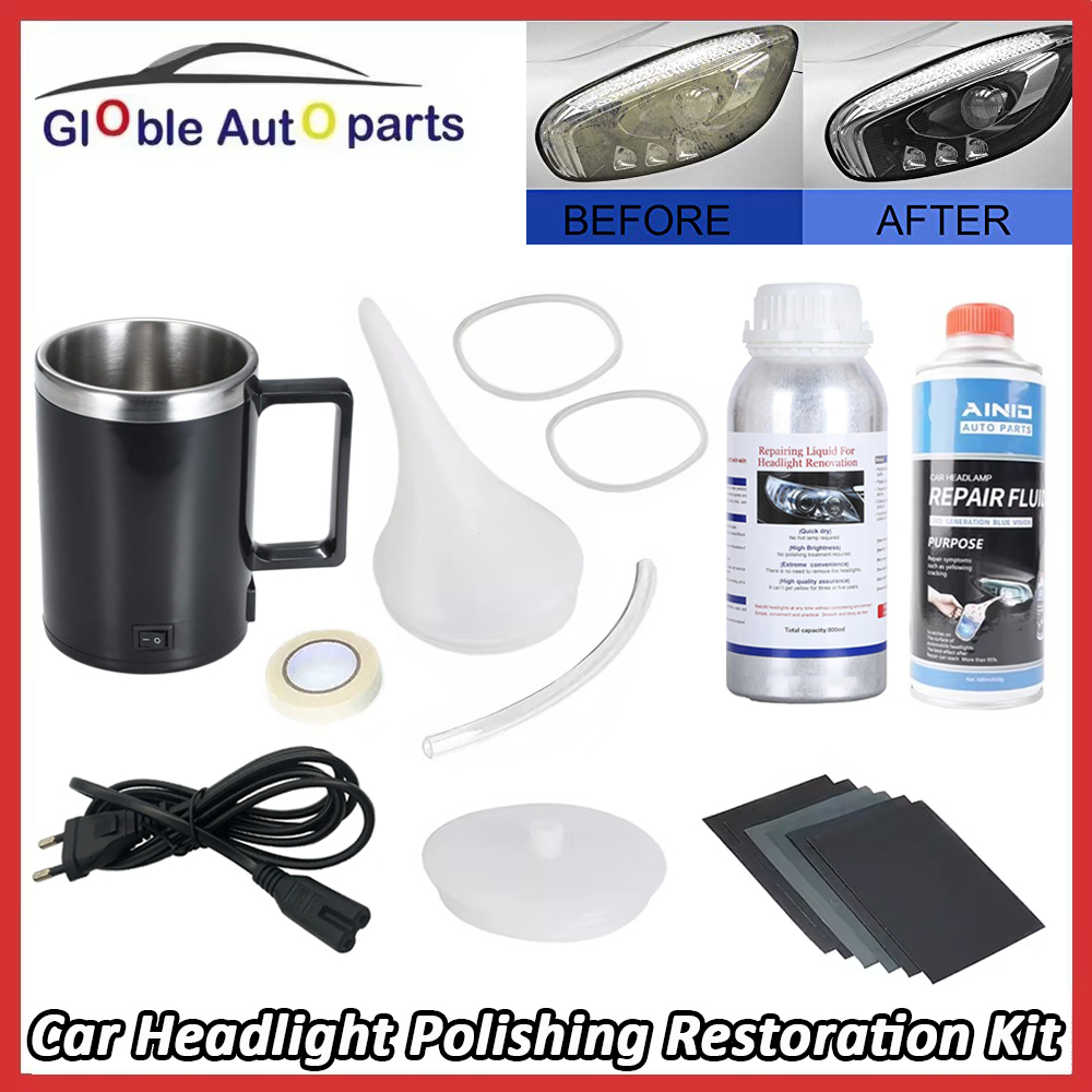 Headlight Aiming Tool - Car Headlight Chemical Polishing Kit Headlights