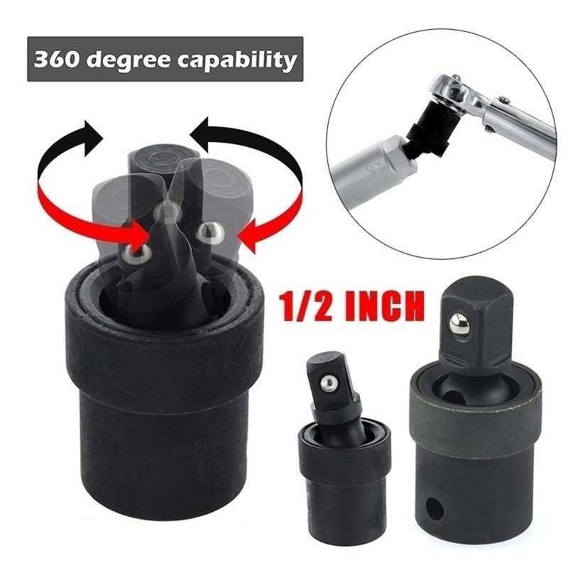 1/3PCS 360 Degree Swivel Knuck - Pneumatic Impact Wrench のレビューと価格