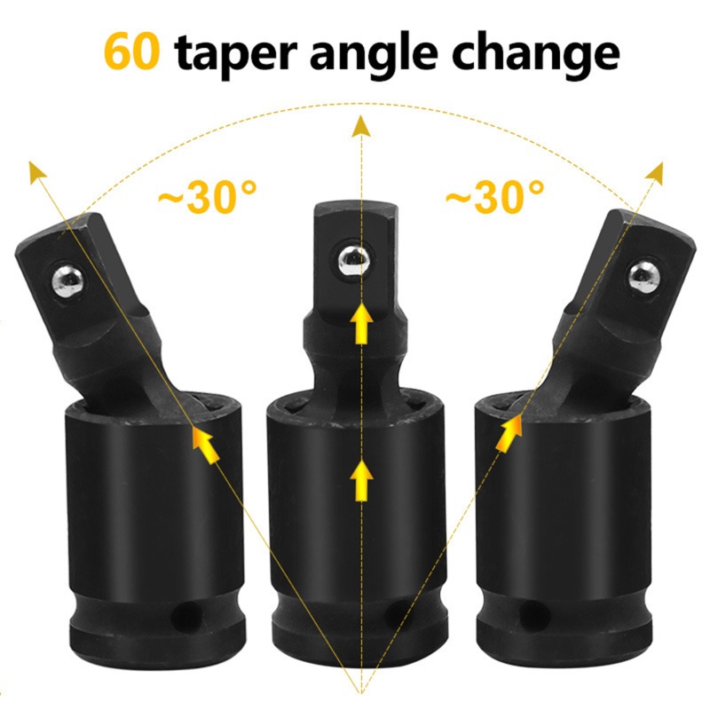 1/3PCS 360 Degree Swivel Knuck - Pneumatic Impact Wrench のレビューと価格