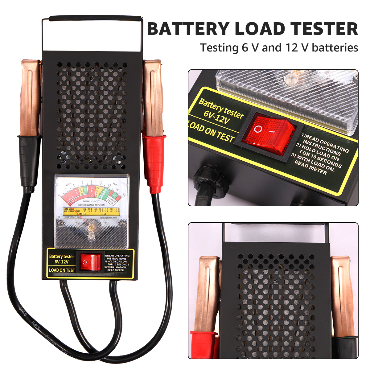 Car Battery Load Tester 6V-12V - Battery Load Tester のレビューと価格