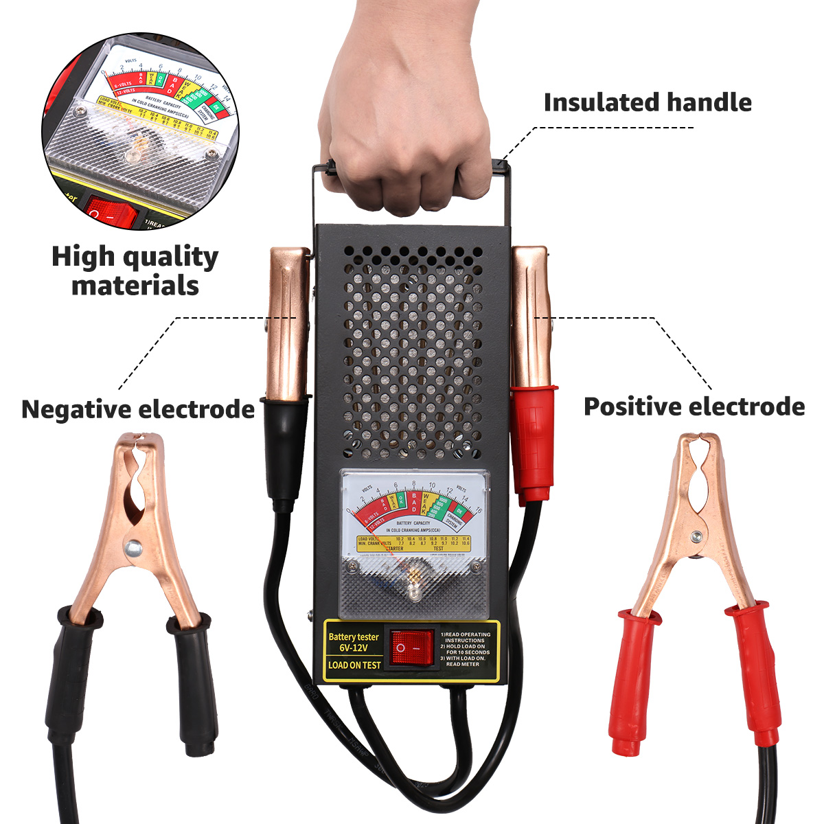 Car Battery Load Tester 6V-12V - Battery Load Tester のレビューと価格