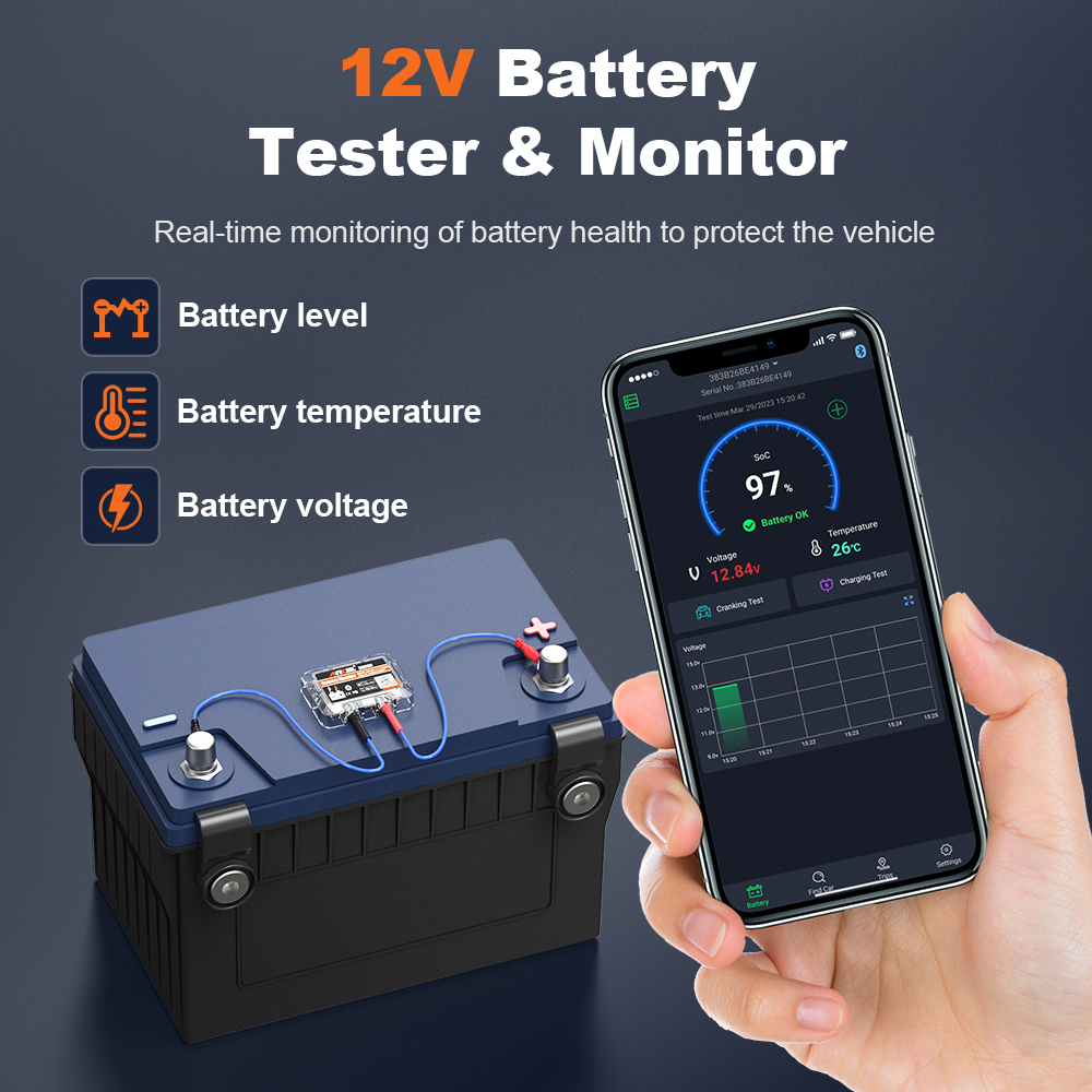 ANCEL BM200 12V Car Battery Mo - Battery Load Tester のレビューと価格