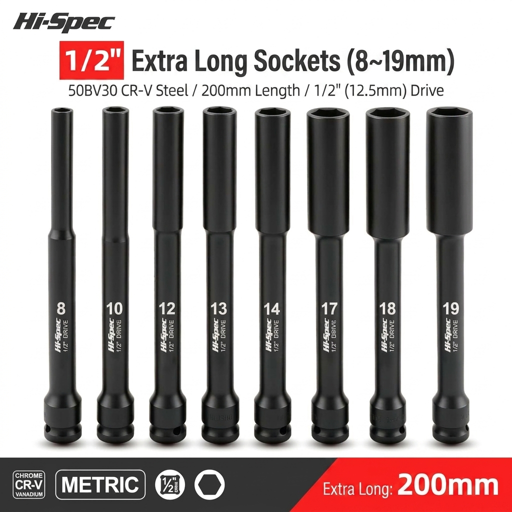 1/2 Inch Drive Extra Long Impa - Pneumatic Impact Wrench のレビューと価格