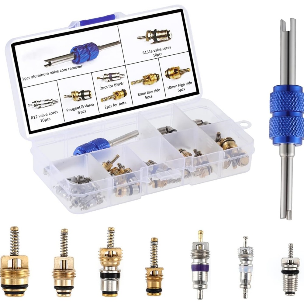 40/102pcs Car A/C Repair Kit R - Valve Spring Compressor のレビューと価格