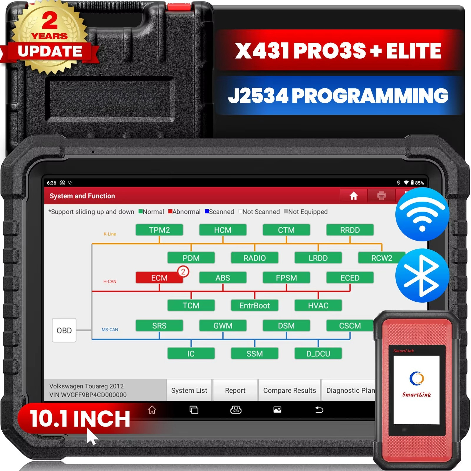 Professional  X431 PRO3 V+ ELI - Car Diagnostic Tool のレビューと価格