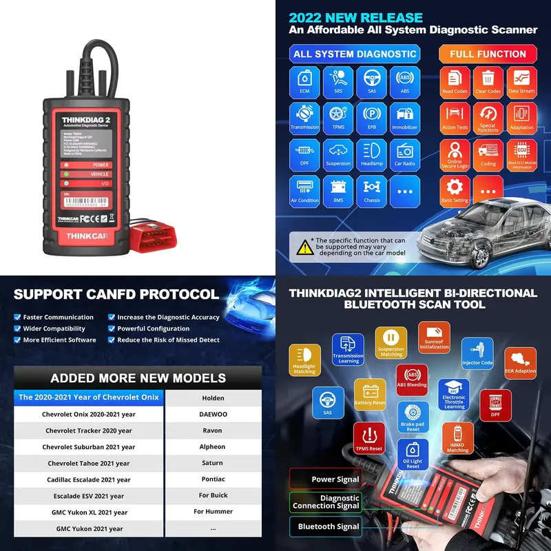 Thinkdiag 2 Diagnostic Tool OB - Car Diagnostic Tool のレビューと価格