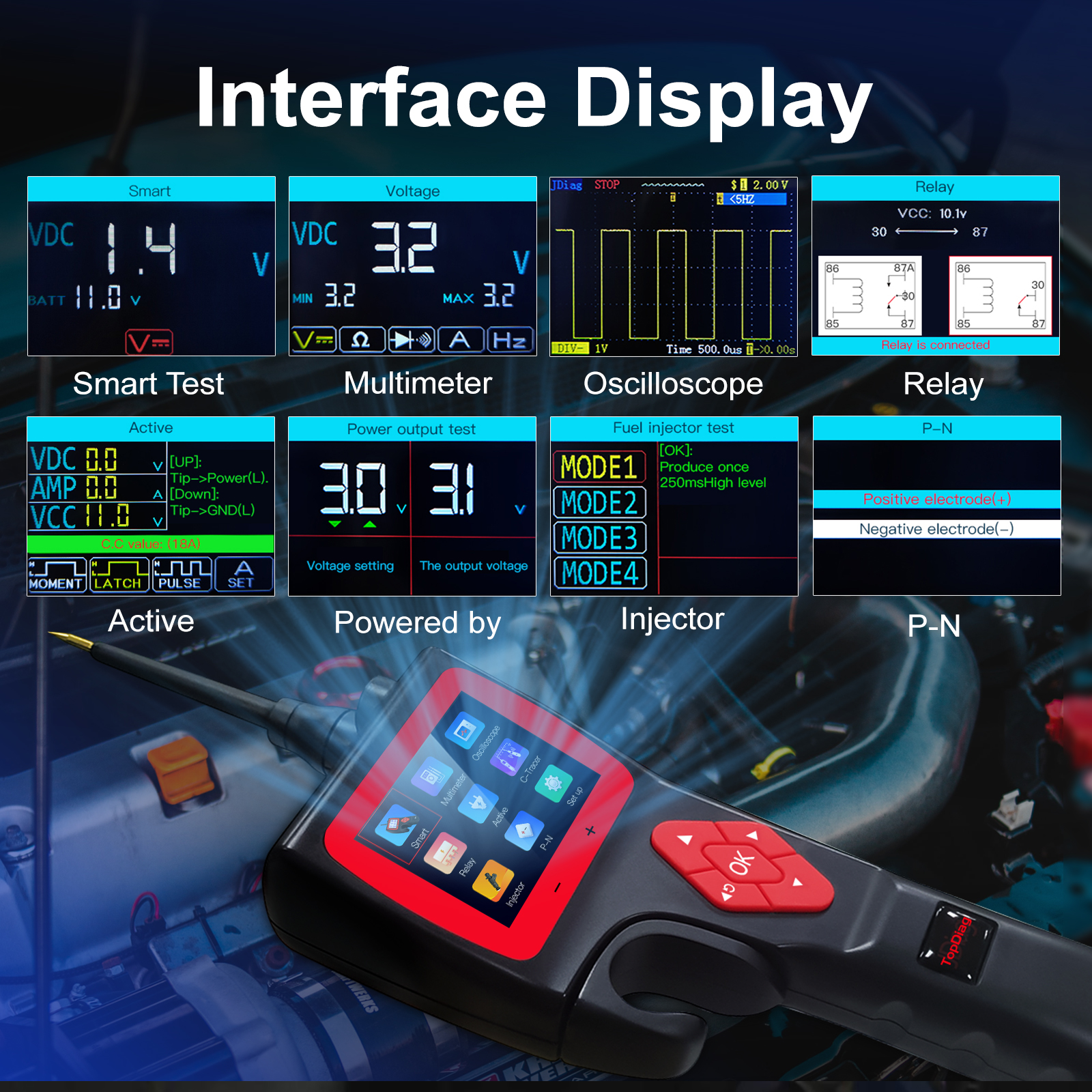 Jdiag Topdiag P200  Car Circui - Car Diagnostic Tool のレビューと価格