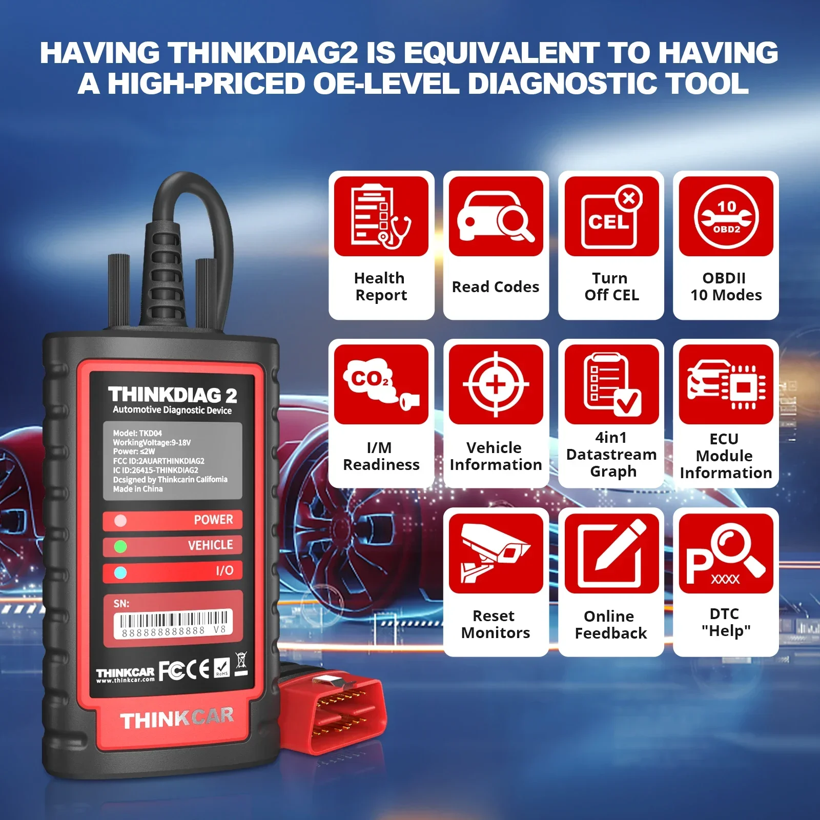 2026 Premium 2024 Car Scanner  - Car Diagnostic Tool のレビューと価格