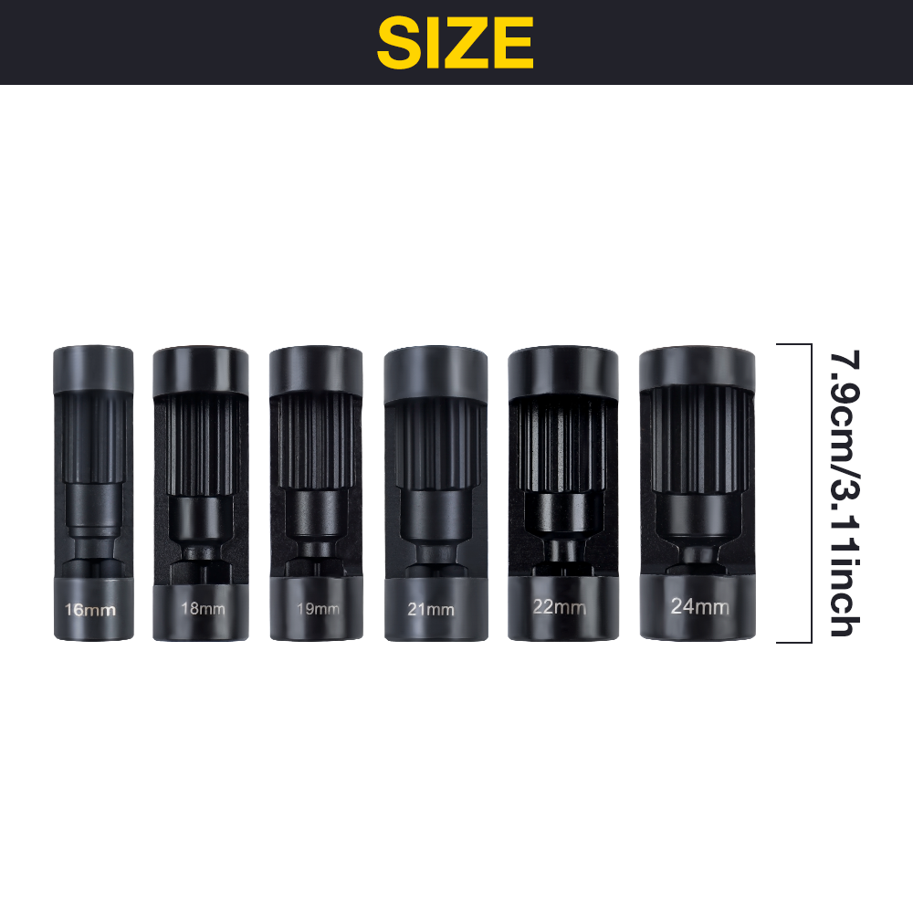 6PCS Suspension Stud Nut Socke - Valve Spring Compressor のレビューと価格