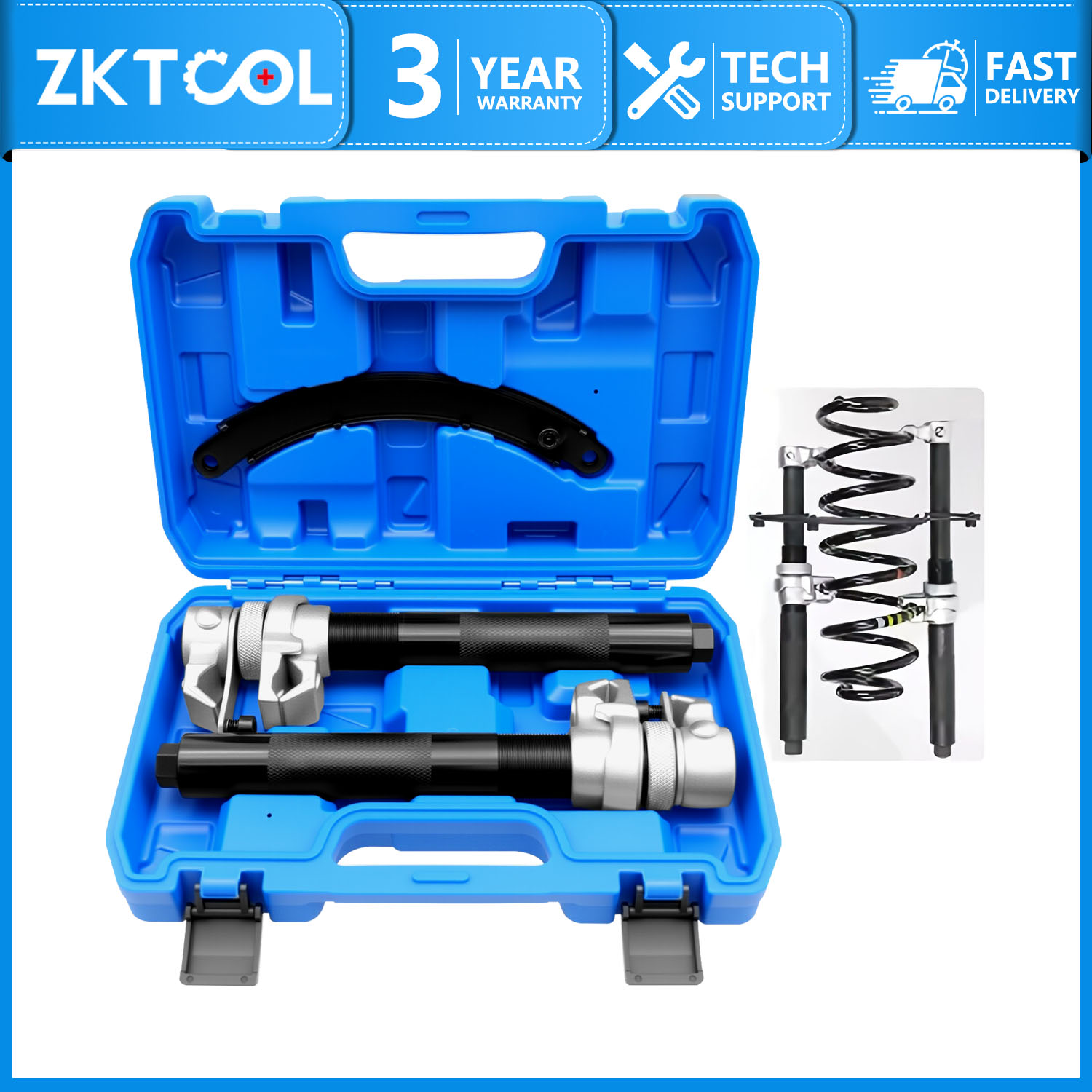 3-piece heavy-duty suspension  - Valve Spring Compressor のレビューと価格