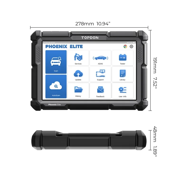 TOPDON PHOENIX ELITE Car Ecu U - Car Diagnostic Tool のレビューと価格