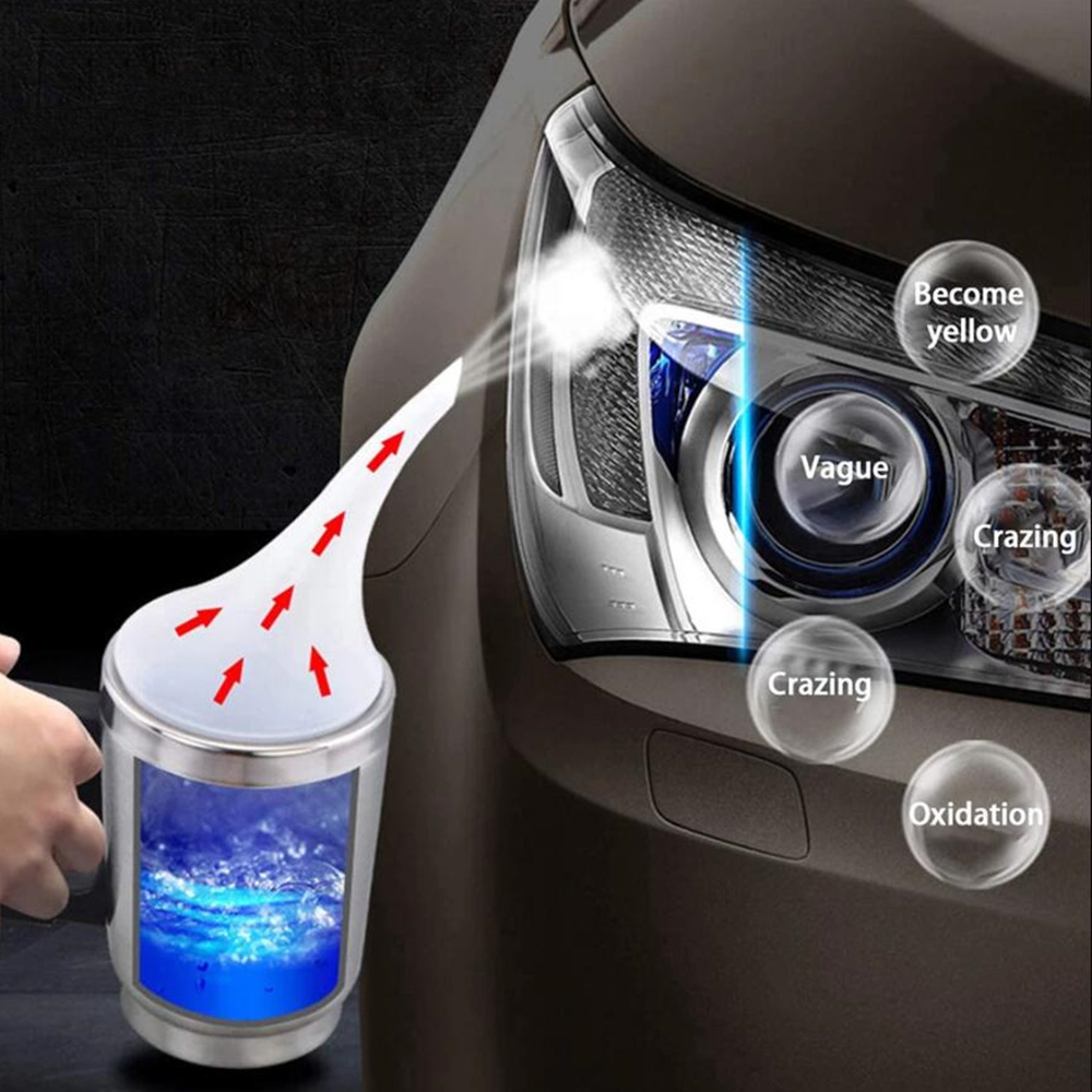 800ML Car Headlight Restoratio - Headlight Aiming Tool のレビューと価格