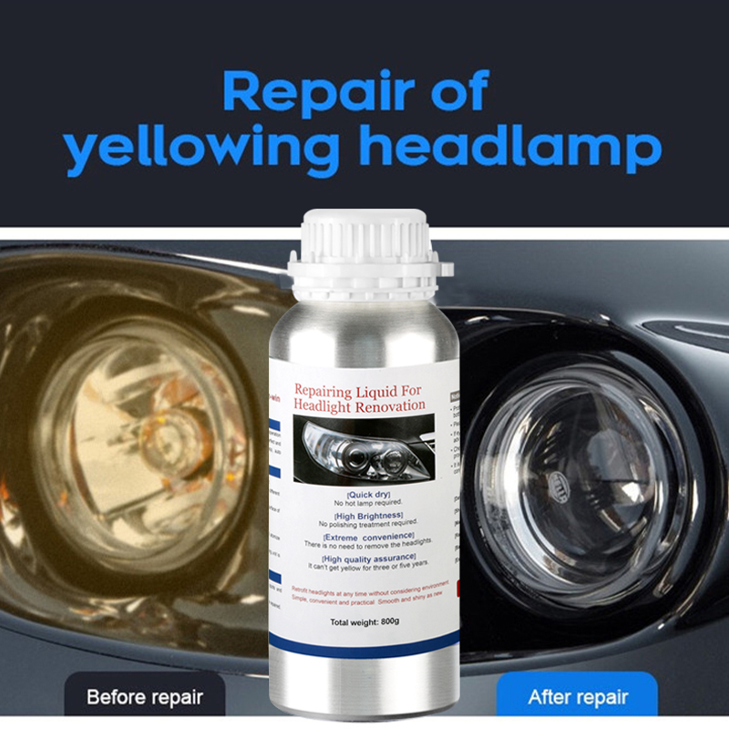 800ML Car Headlight Repair Flu - Headlight Aiming Tool のレビューと価格