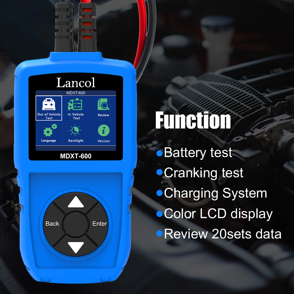 Lancol MDXT600 Car Battery Tes - Battery Load Tester のレビューと価格
