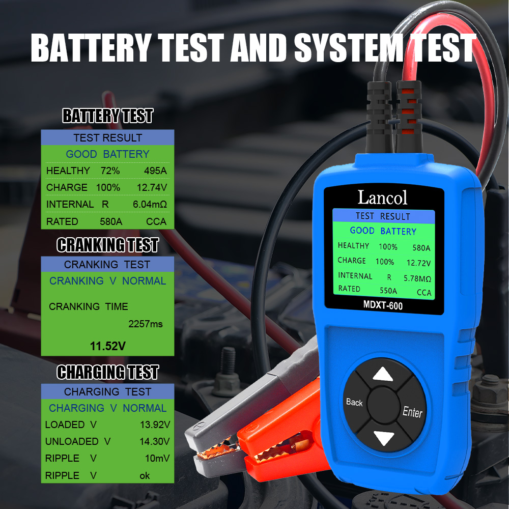 Lancol MDXT600 Car Battery Tes - Battery Load Tester のレビューと価格