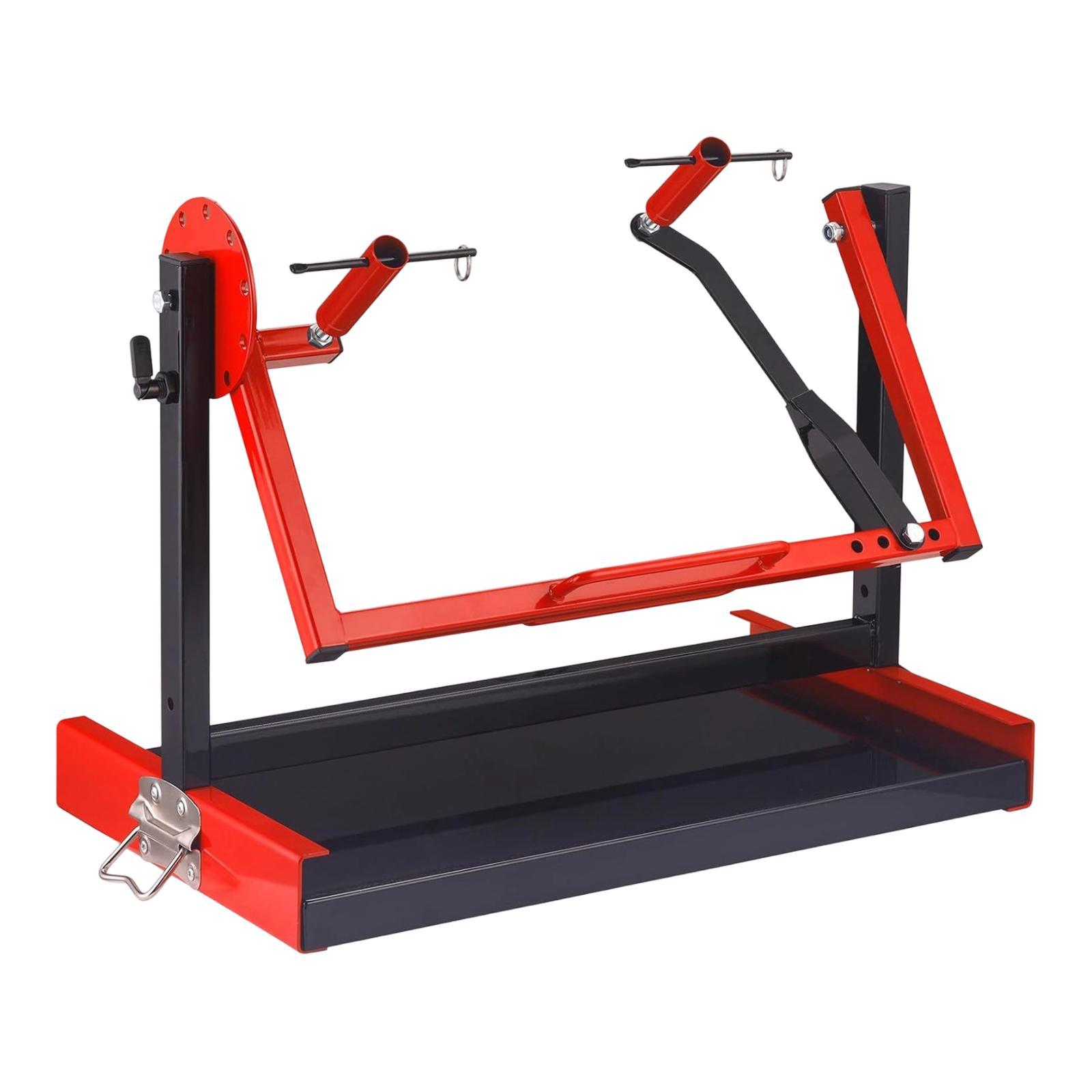 Motorcycle Engine Stand Red Bl - Engine Stand Heavy Duty のレビューと価格