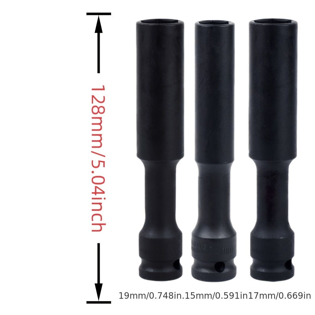 1/3pcs 1/2 inch extended thin- - Pneumatic Impact Wrench のレビューと価格