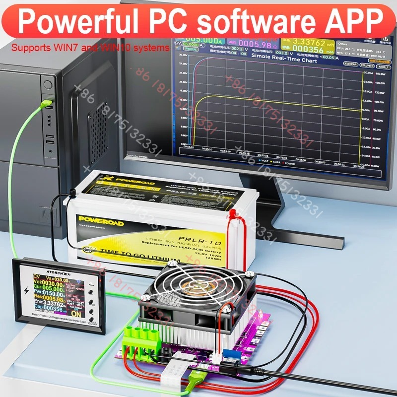 BW600 DC1-200V WiFi  Electroni - Battery Load Tester のレビューと価格