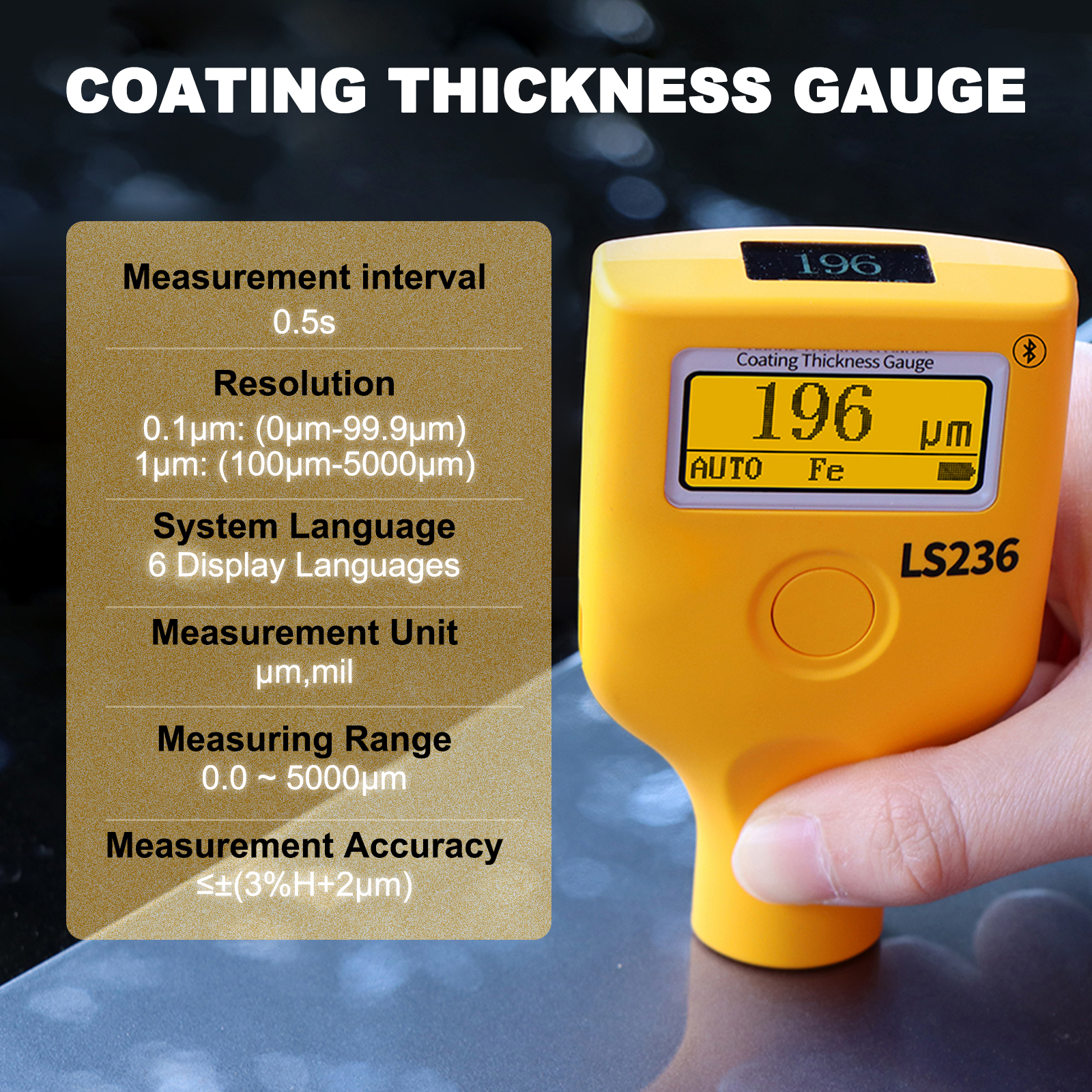 Dual Display Paint Thickness G - Auto Body Filler のレビューと価格