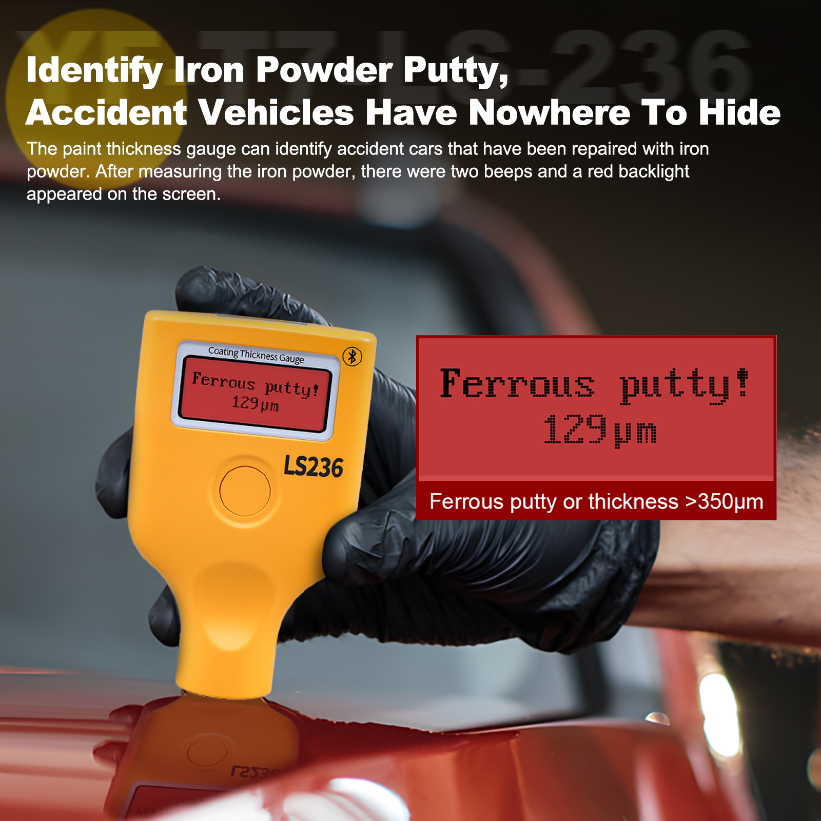 Dual Display Paint Thickness G - Auto Body Filler のレビューと価格