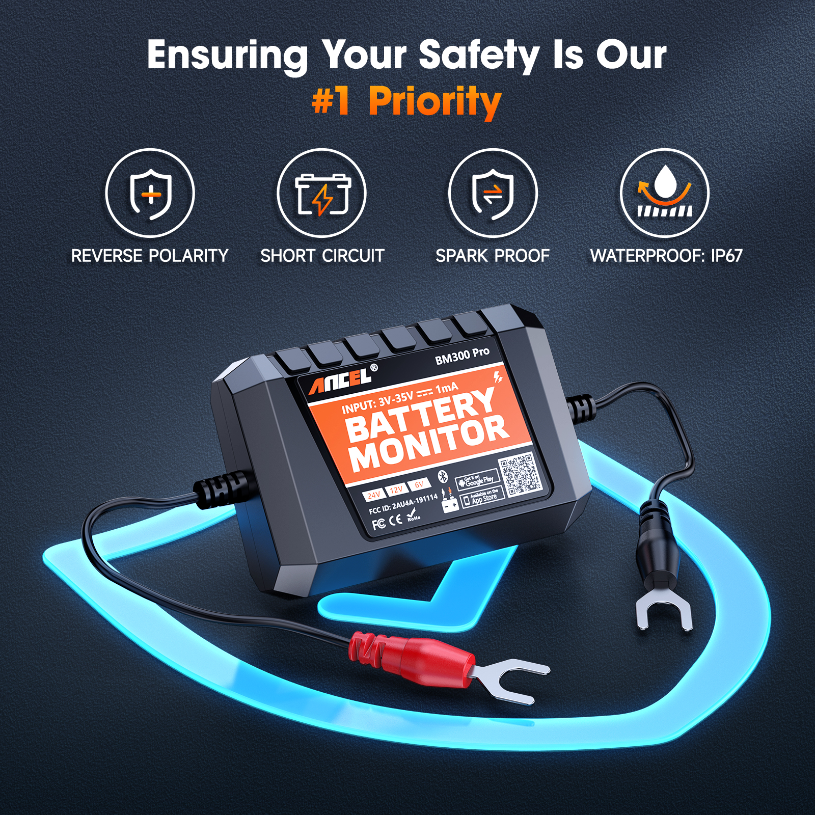 ANCEL BM300 Pro Battery  Teste - Battery Load Tester のレビューと価格
